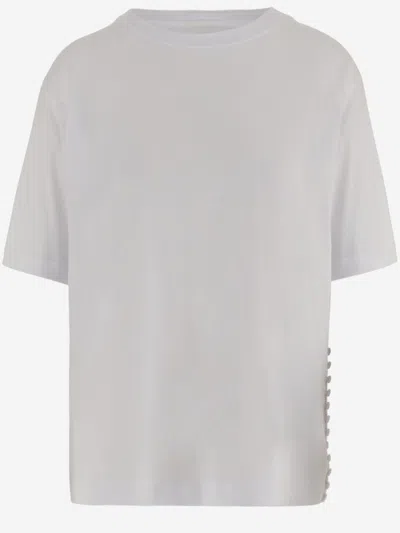 Dries Van Noten White Cotton T-shirt