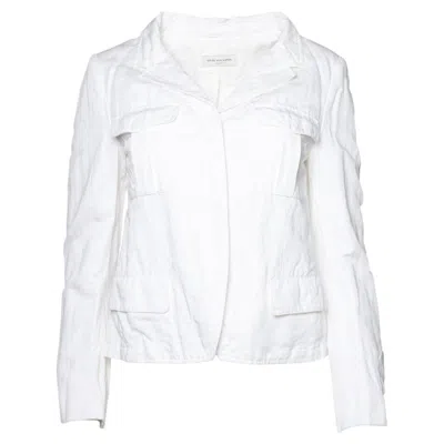Pre-owned Dries Van Noten , White Jacket