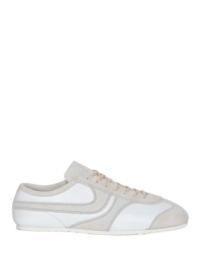 Dries Van Noten Suede Trainers In Multi