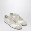 Dries Van Noten Low-profile Premium Leather And Suede Sneakers In White