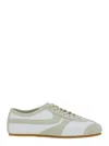 Dries Van Noten Leather Sneaker In Gray
