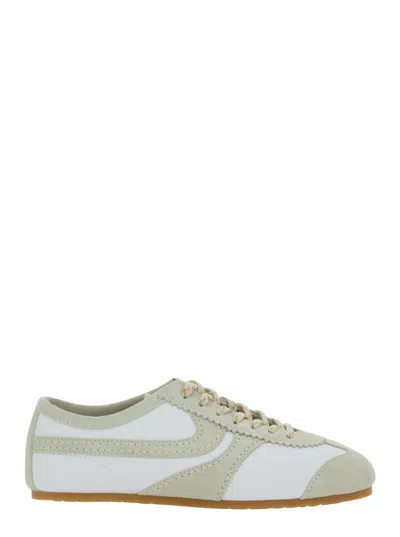 DRIES VAN NOTEN WOMEN WHITE LOW TOP SNEAKERS, 8.5 LUXURY SNEAKERS FOR WOMEN DARVEYS