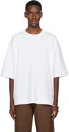 Dries Van Noten White Oversized T-shirt In White