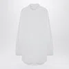 Dries Van Noten White Popeline Turtleneck Shirt Women In White
