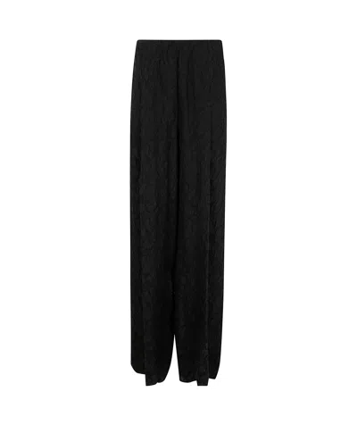 Dries Van Noten Wide-leg Casual Pants In Black