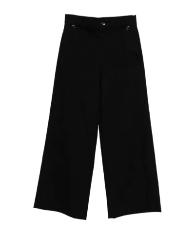 Dries Van Noten Wide-leg Casual Pants In Black