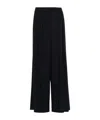 Dries Van Noten Elastic Waist Casual Pants In Black