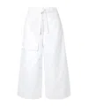 Dries Van Noten Wide-leg Casual Pants In White