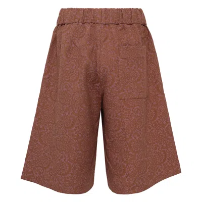 Dries Van Noten Wide Leg Elasticated Shorts