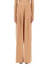 Dries Van Noten Women Salmon Cupro Blend Pila Wide-leg Pant