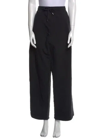 Pre-owned Dries Van Noten Wide Leg Pants In Black