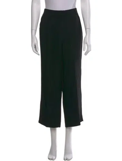 Pre-owned Dries Van Noten Wide Leg Pants In Black