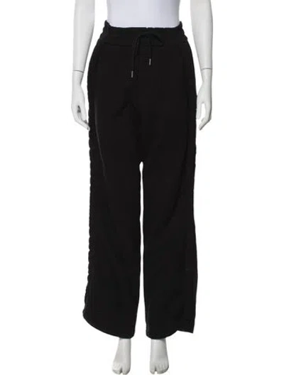Pre-owned Dries Van Noten Wide Leg Pants In Black