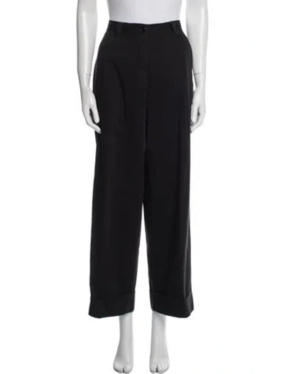 Pre-owned Dries Van Noten Wide Leg Pants In Blue