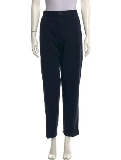 Pre-owned Dries Van Noten Wide Leg Pants In Blue