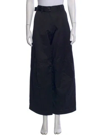 Pre-owned Dries Van Noten Wide Leg Pants In Blue