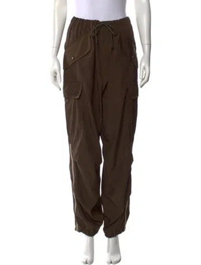 Pre-owned Dries Van Noten Wide Leg Pants In Brown