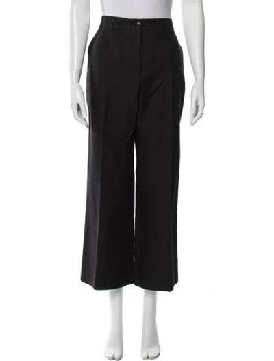 Pre-owned Dries Van Noten Wide Leg Pants In Gray