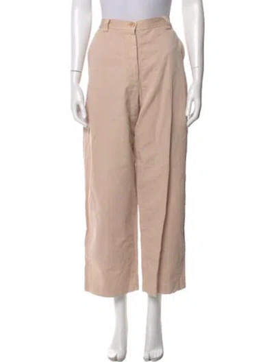 Pre-owned Dries Van Noten Wide Leg Pants In Neutral