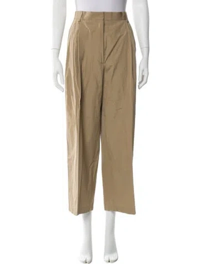 Pre-owned Dries Van Noten Wide Leg Pants In Neutral