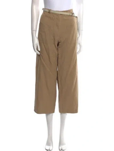 Pre-owned Dries Van Noten Wide Leg Pants In Neutral