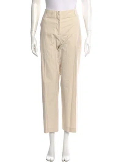 Pre-owned Dries Van Noten Wide Leg Pants In Neutral