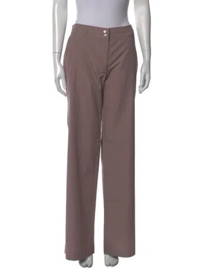 Pre-owned Dries Van Noten Wide Leg Pants In Neutral