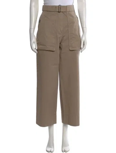 Pre-owned Dries Van Noten Wide Leg Pants In Neutral