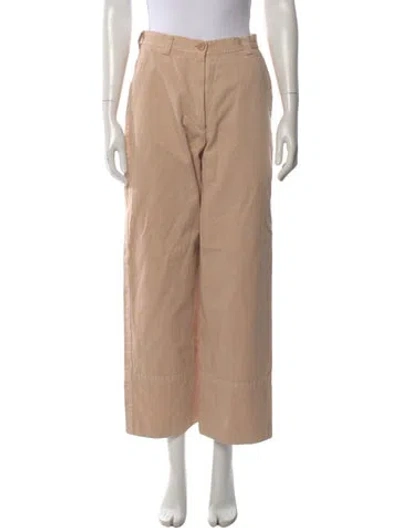 Pre-owned Dries Van Noten Wide Leg Pants In Neutral