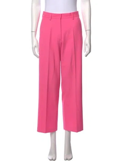 Pre-owned Dries Van Noten Wide Leg Pants In Pink