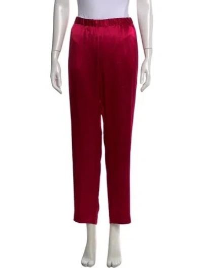 Pre-owned Dries Van Noten Wide Leg Pants In Pink