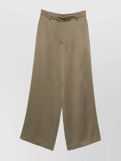 Dries Van Noten Wide Leg Pants Pockets