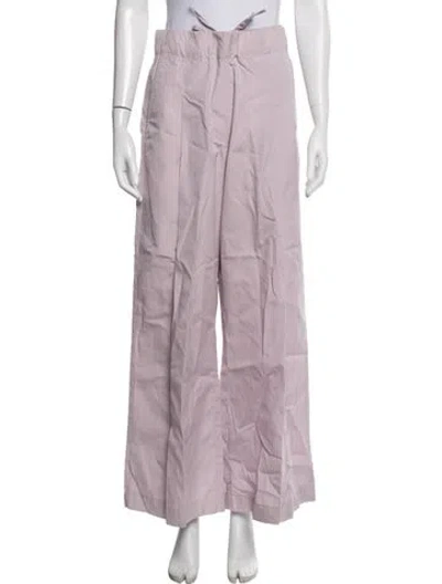 Pre-owned Dries Van Noten Wide Leg Pants In Purple
