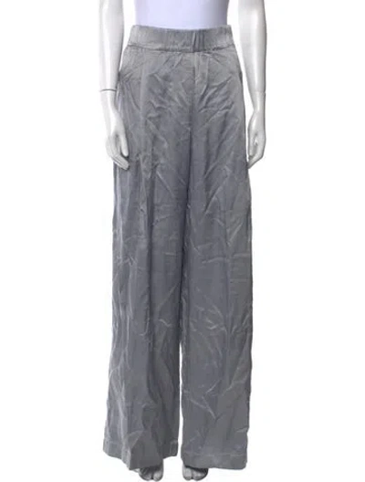 Pre-owned Dries Van Noten Wide Leg Pants W/ Tags In Gray