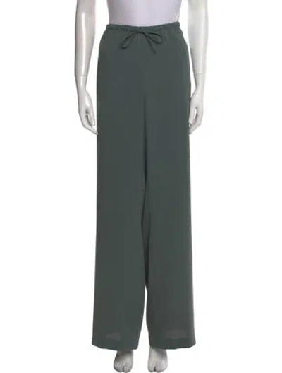 Pre-owned Dries Van Noten Wide Leg Pants W/ Tags In Green