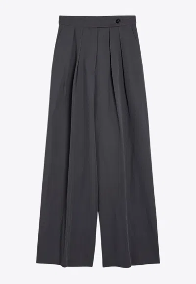 DRIES VAN NOTEN WIDE-LEG TAILORED PANTS