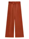 Dries Van Noten Straight-leg Casual Pants In Brown