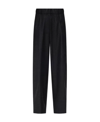 Dries Van Noten Wide-leg Trousers In Black