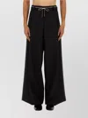 Dries Van Noten Wide-leg Trousers Featuring Pleated Front In Black