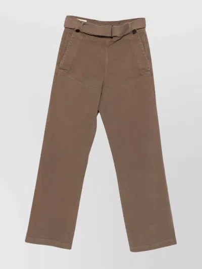 Dries Van Noten Pennine Gd 2043 M.w. Pants Mud In Brown