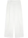 Dries Van Noten Wide-leg Trousers In White