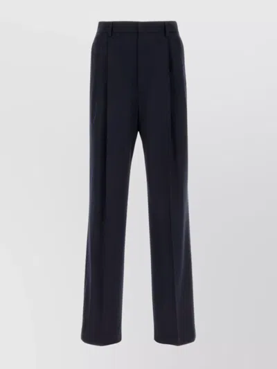 DRIES VAN NOTEN WIDE LEG WOOL PANROM PANT