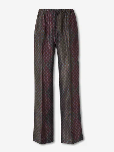 DRIES VAN NOTEN DRIES VAN NOTEN WIDE PRINTED PANTS