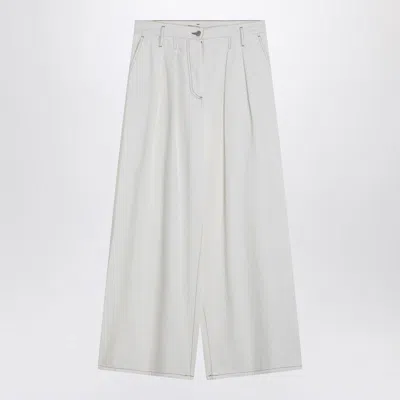DRIES VAN NOTEN DRIES VAN NOTEN WIDE TROUSERS IN