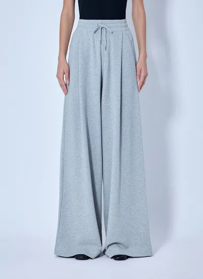 Dries Van Noten Wide-leg Drawstring Trousers In Blue
