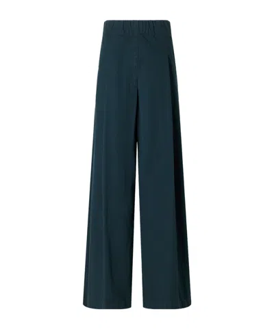 Dries Van Noten Wide-leg Pants In Blue