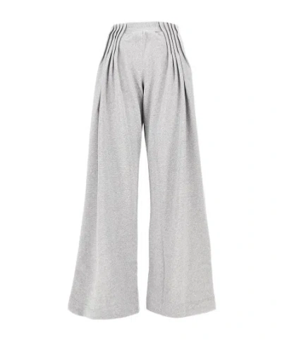 Dries Van Noten Wide-leg Sweatpants In Gray