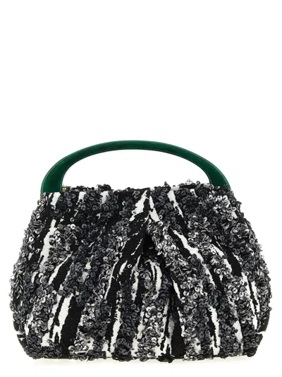 Dries Van Noten W.l. Hand Bags White/black