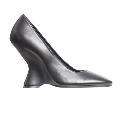 Pre-owned Dries Van Noten Wmns Leather Wedge Pump 'black' | Women's Size 36
