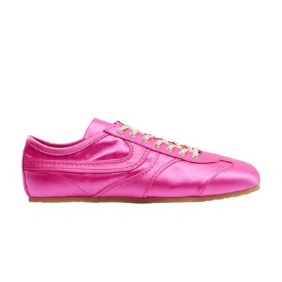 Pre-owned Dries Van Noten Wmns Satin Sneaker 'fuschia' | Pink | Women's Size 36